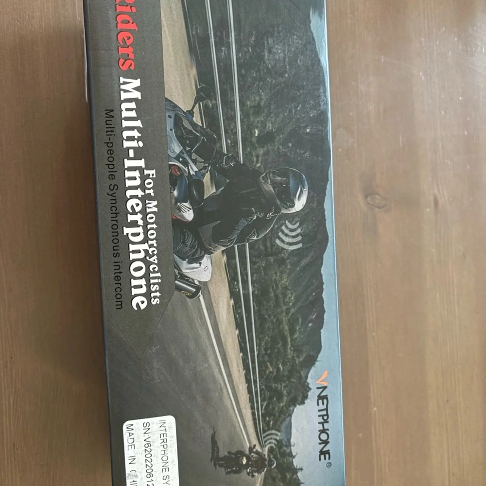 Riders by Lee Motorcycle Bluetooth Headset Kit - Black